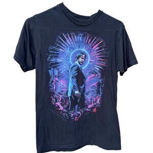 John Wick movie Keanu Reeves black purple t-shirt Size Small